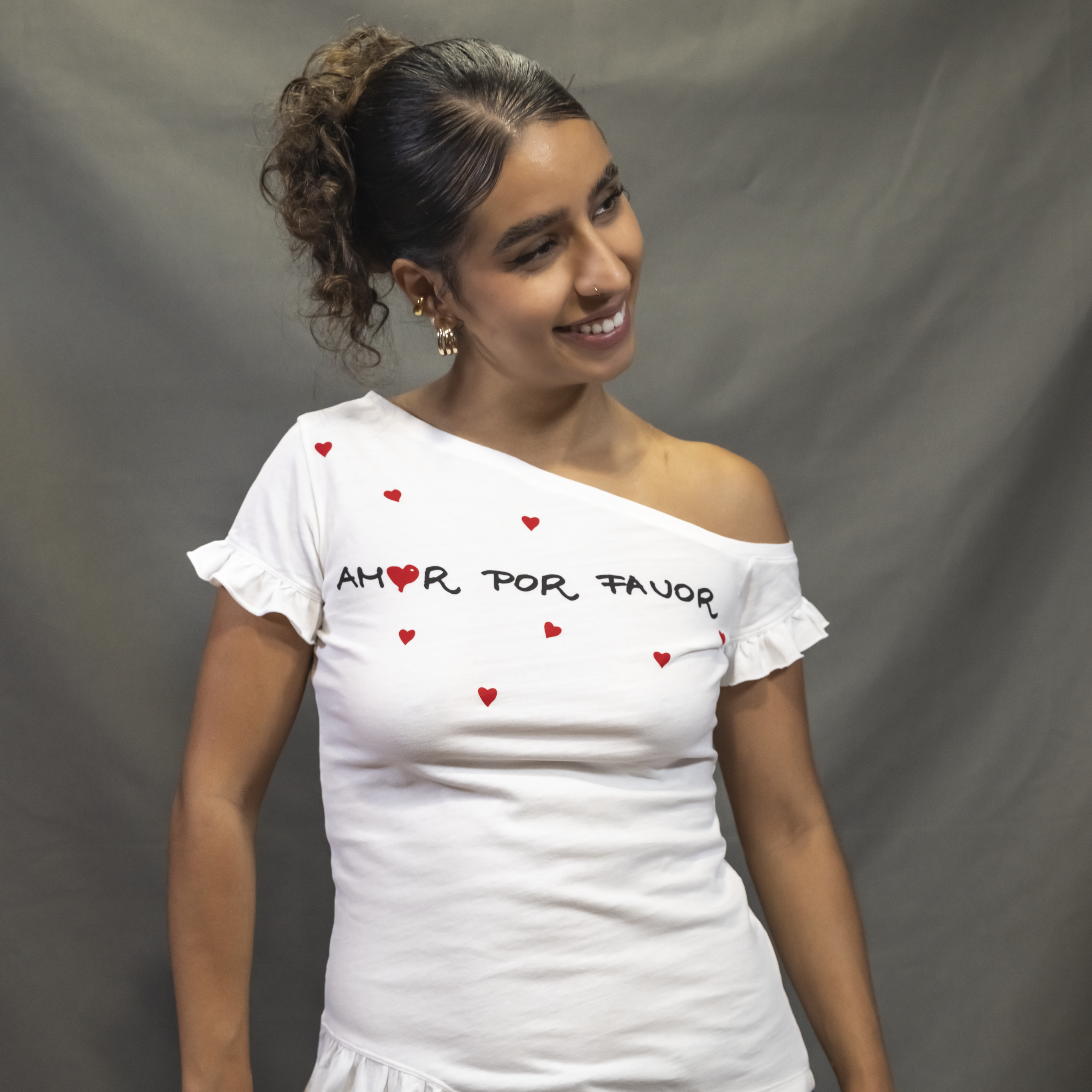 Camiseta Volantes Blanca - Imagen 3