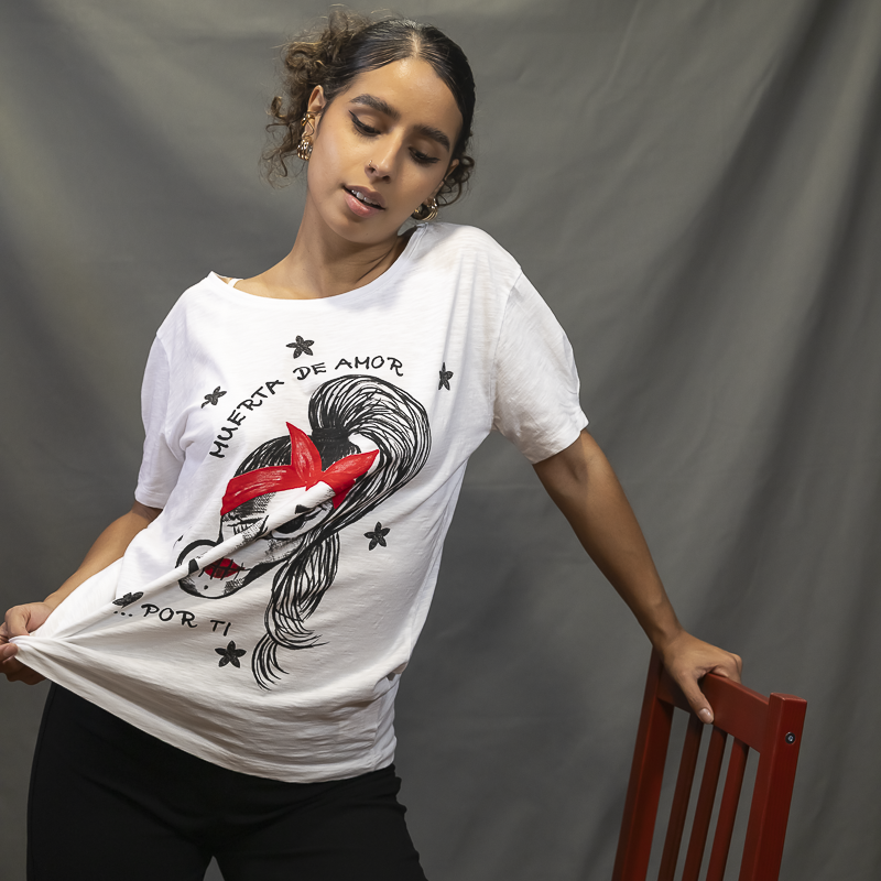 Camiseta Muerta de Amor - Imagen 7
