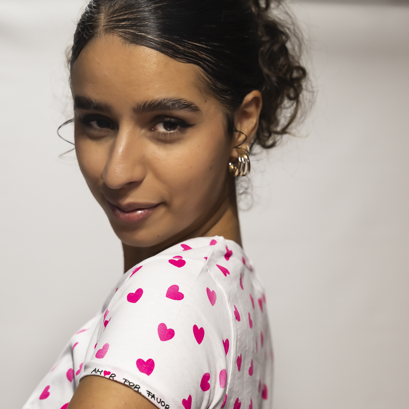 Camiseta Corazones Flúor - Imagen 4