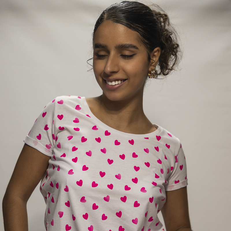 Camiseta Corazones Flúor - Imagen 5