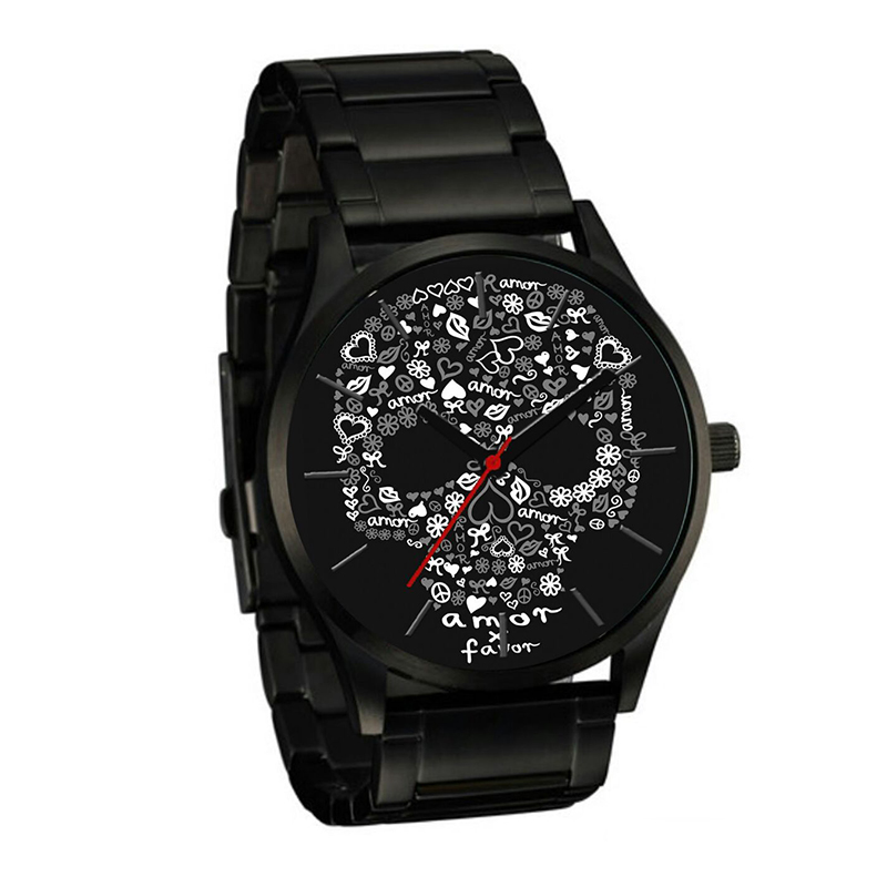 Reloj Calavera Metal