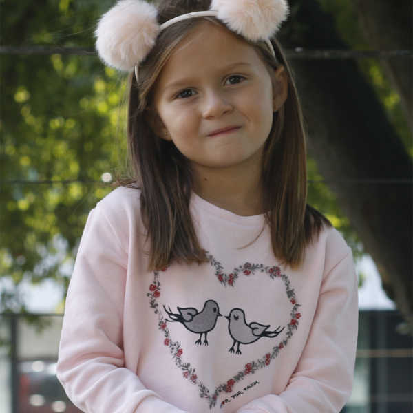 Sudadera Pájaros - Infantil - - Imagen 3