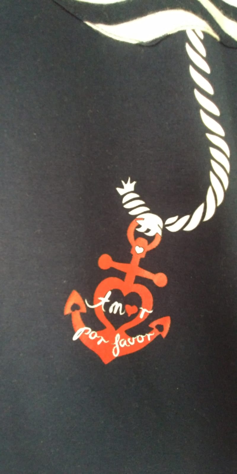 Camiseta Ancla - Infantil - - Imagen 3