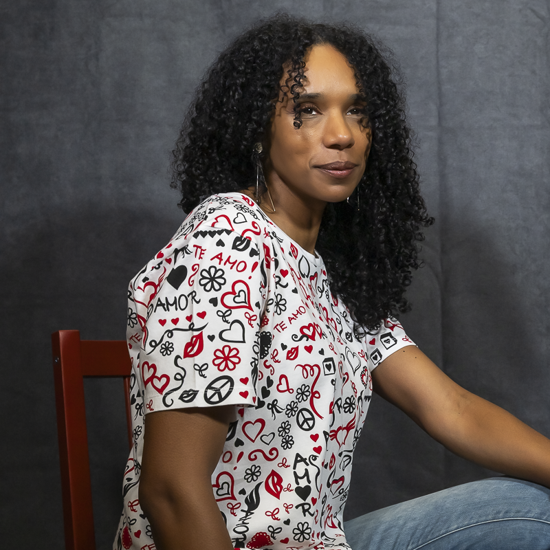 Camiseta Paz y Amor Unisex - Imagen 3